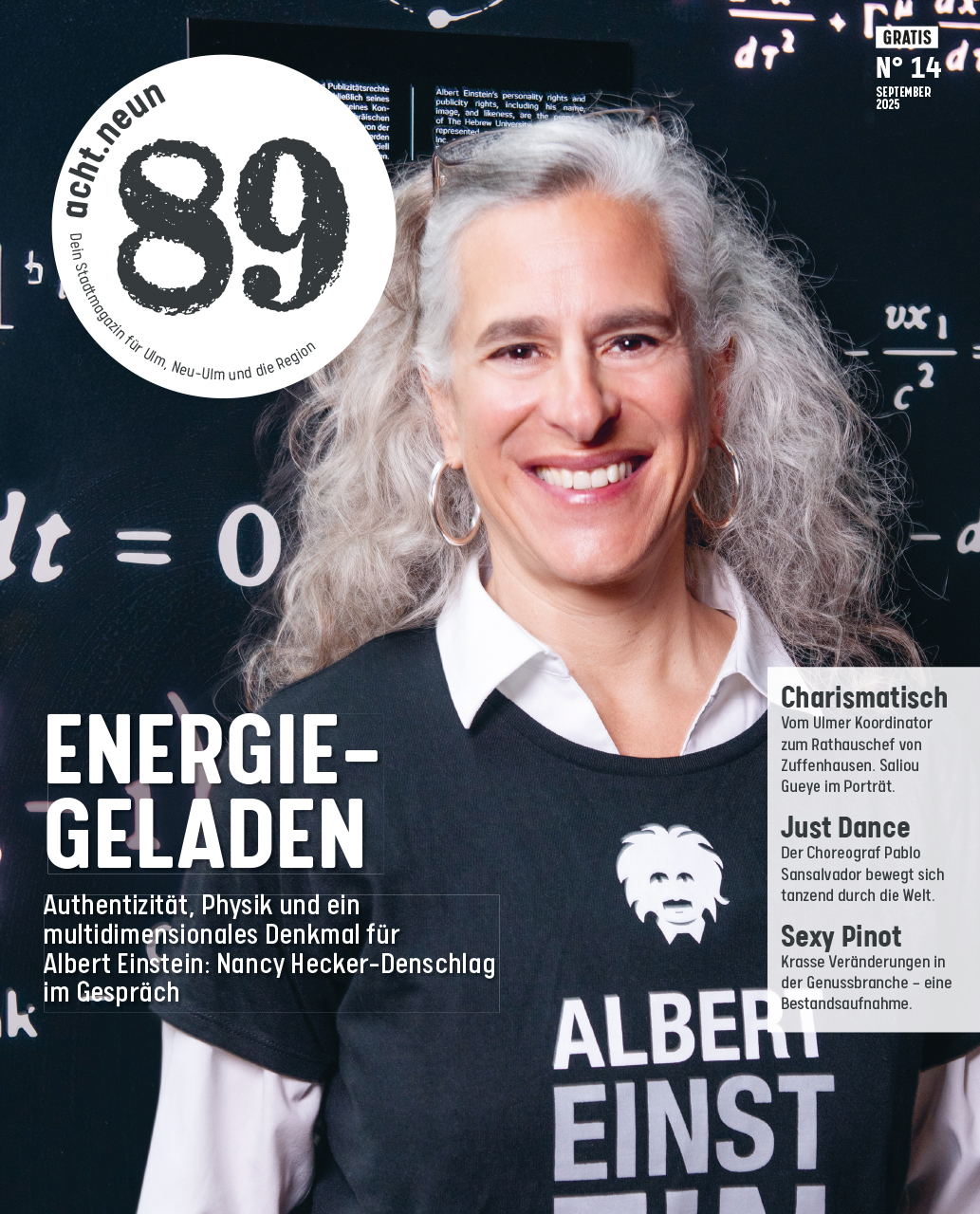 acht.neun – Dein Stadtmagazin für Ulm, Neu-Ulm und die Region – Archiv, Cover Ausgabe Juni 2024