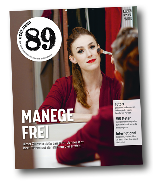 acht.neun – Dein Stadtmagazin für Ulm, Neu-Ulm und die Region – Home, Hero Image