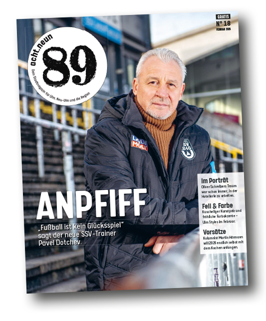 Cover-89-Februar_2026 acht.neun – Dein Stadtmagazin für Ulm, Neu-Ulm und die Region – Home, Hero Image