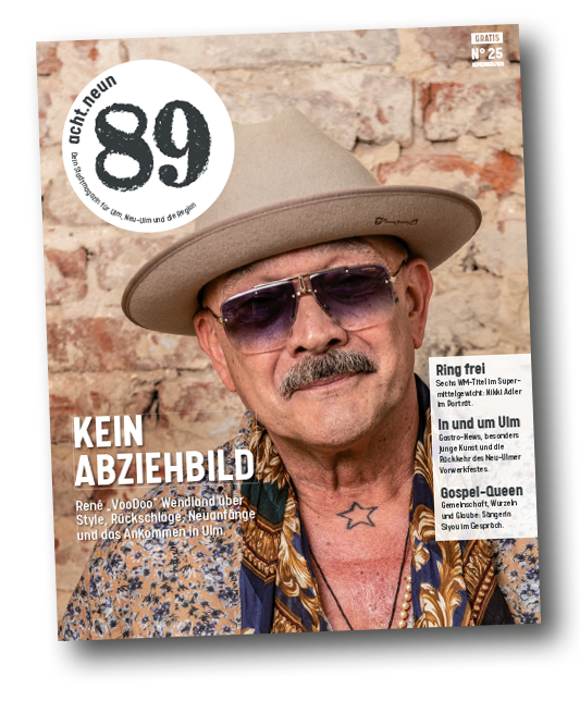 acht.neun – Dein Stadtmagazin für Ulm, Neu-Ulm und die Region – Home, Hero Image